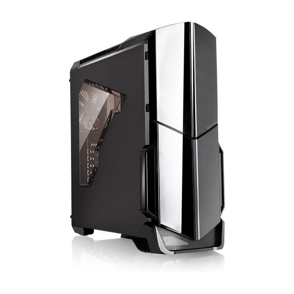 thermaltake pc cabinets thermaltake versa n21 window mid-tower computer chassis- black