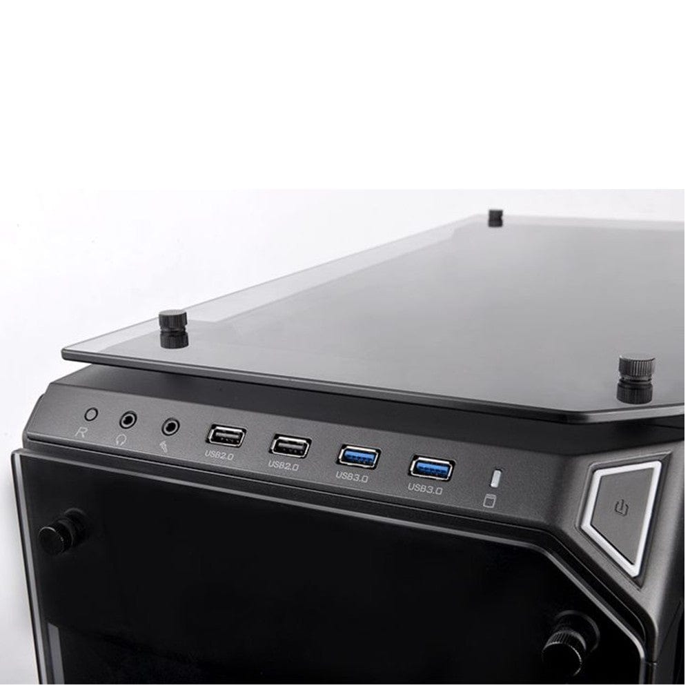 thermaltake pc cabinets thermaltake view 71 tempered glass argb edition full tower computer chassis