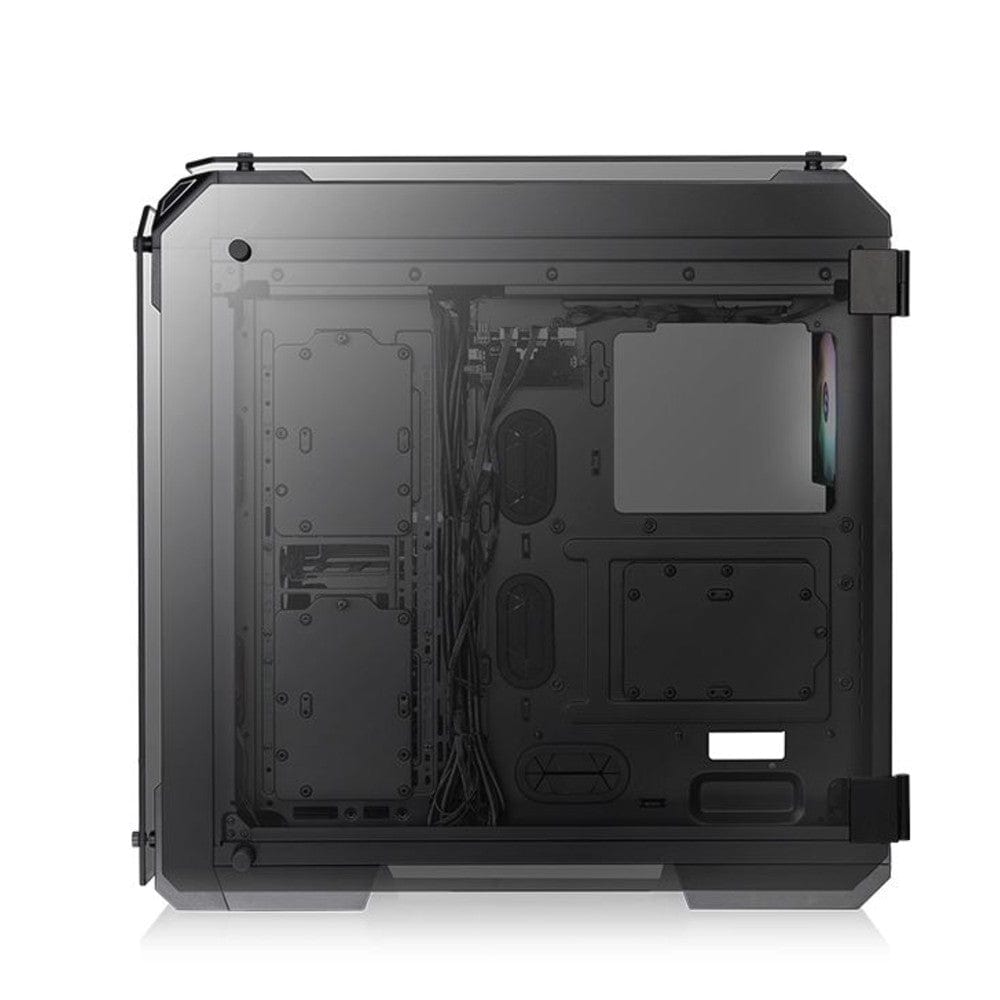 thermaltake pc cabinets thermaltake view 71 tempered glass argb edition full tower computer chassis