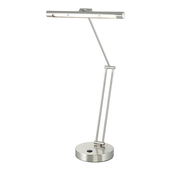 thomann accessories thomann led tiltable piano lamp - platinum matte