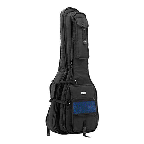 thomann acoustic guitar gigbags thomann electric and acoustic guitar double gigbag - black