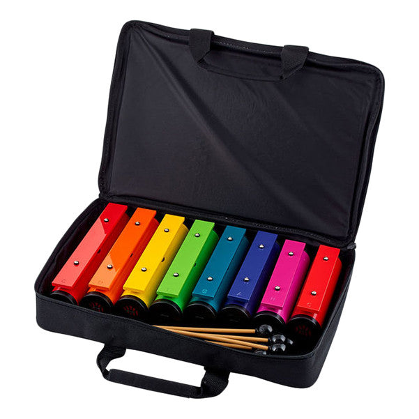 thomann bar chimes thomann trcb-8 rainbow chime bars