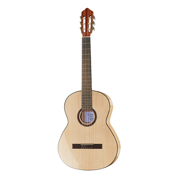 thomann classical guitars thomann 1f flamenco classical guitar - natural high gloss