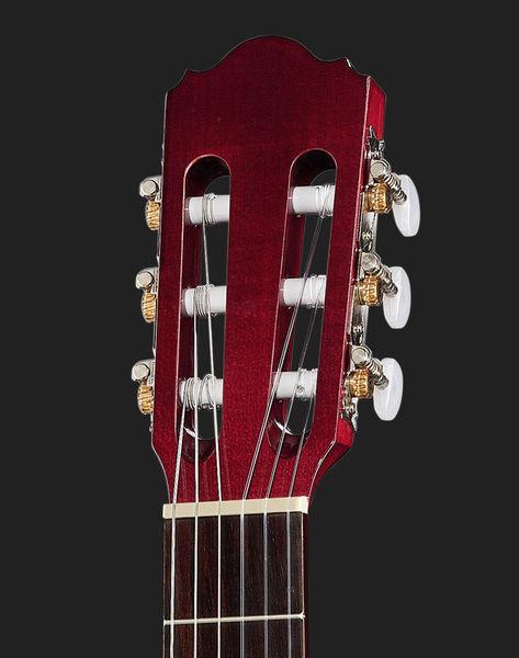 thomann classical guitars thomann classic 4/4 guitar wine red