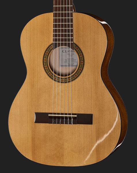 thomann classical guitars thomann classic guitar 3/4 left bundle