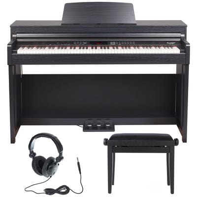thomann digital pianos thomann dp-51 b set