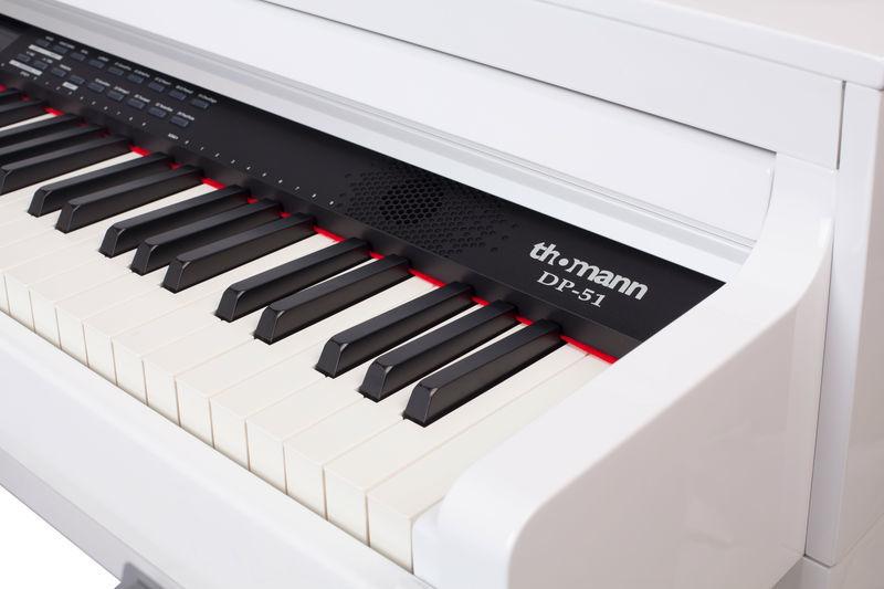 thomann digital pianos thomann dp-51 whp set