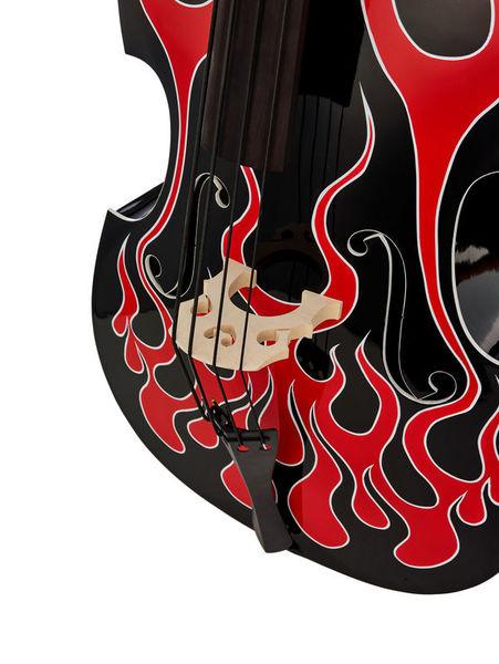 thomann double bass thomann rockabilly pro airbrush i bkr