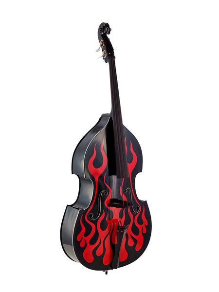 thomann double bass thomann rockabilly pro airbrush ii bkr