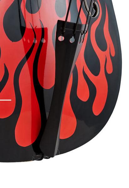 thomann double bass thomann rockabilly pro airbrush ii bkr