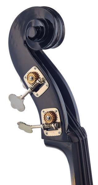 thomann double bass thomann rockabilly sparkle flames b/p