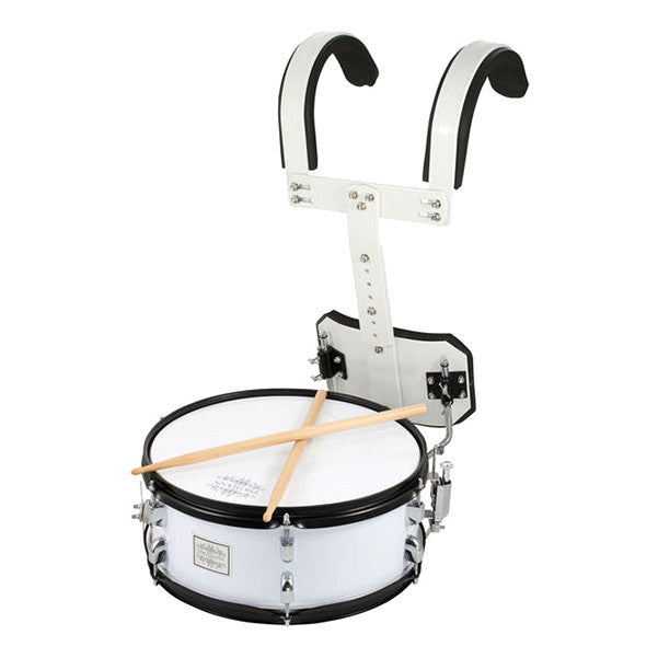 thomann marching snare drums thomann sd1455w marching snare drum set - white