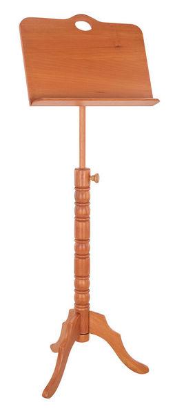 thomann music stands thomann wms-3 wooden music stand