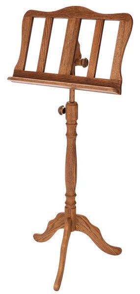 thomann music stands thomann wooden music stand oak