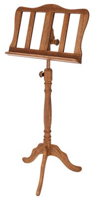 thomann music stands thomann wooden music stand oak