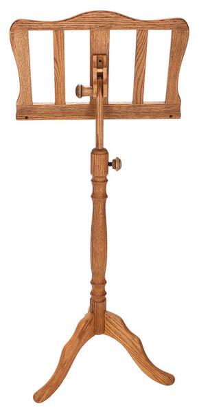 thomann music stands thomann wooden music stand oak