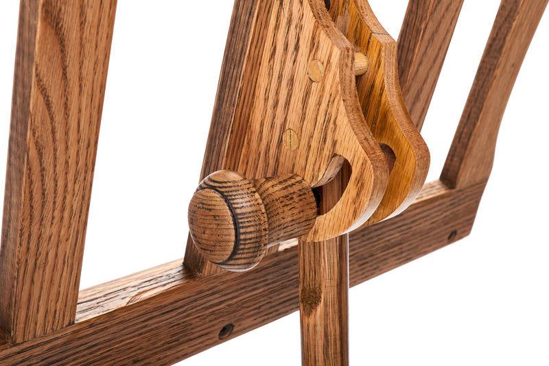 thomann music stands thomann wooden music stand oak