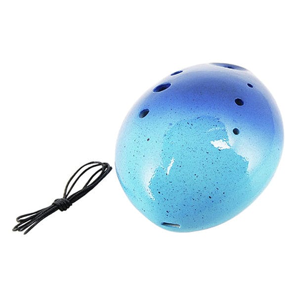 Thomann Ocarinas Purple and Dark Blue Thomann 7-Holes C-Bass Scallop Shell Ocarina