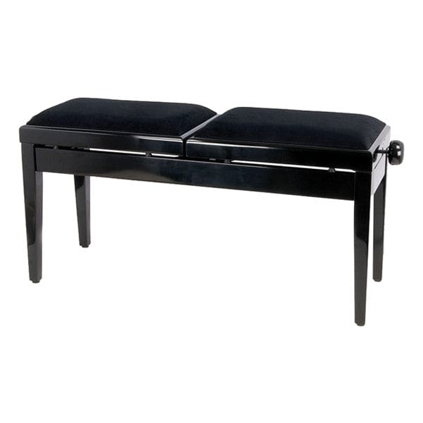 thomann piano benches black polished thomann kb-245 double piano bench