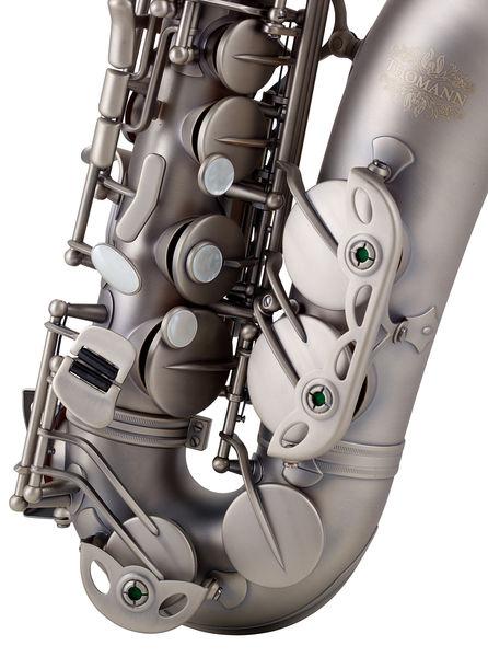 thomann saxophones thomann custom line alb gray satin