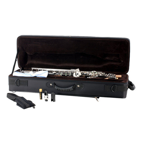 thomann saxophones thomann mk i handmade soprano saxophone - nickel black