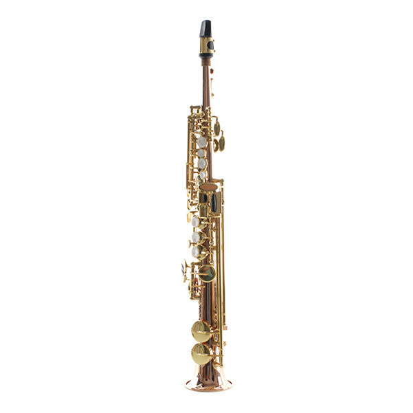 thomann saxophones thomann tsi-350 sopranino saxophone - gold lacquer