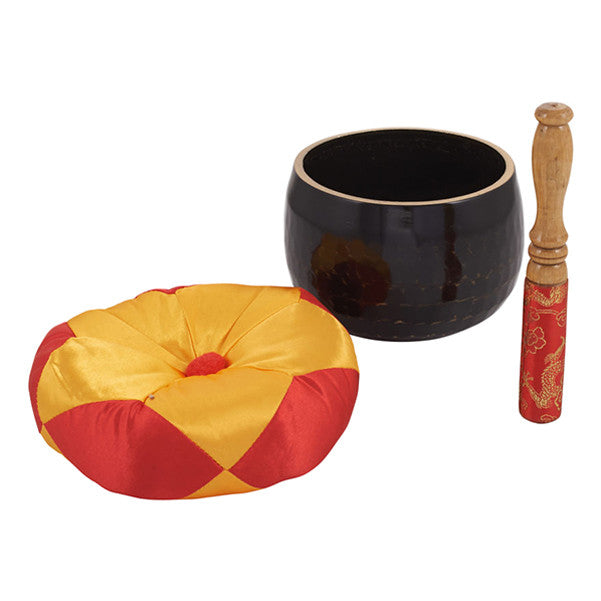 thomann singing bowls 12.5cm thomann ching singing bowl - black