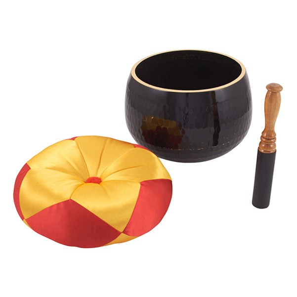 thomann singing bowls 21cm thomann ching singing bowl - black