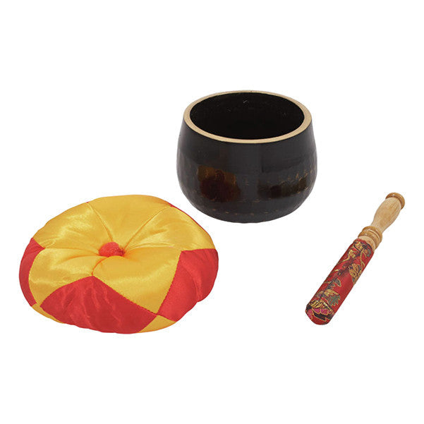 thomann singing bowls 9cm thomann ching singing bowl - black