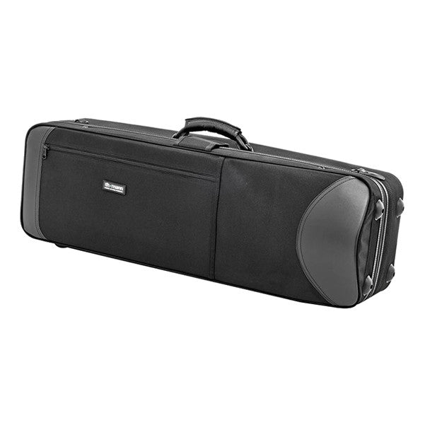 thomann trombone bags, cases & covers thomann tenor trombone bp bb/f-trekking trolley - black