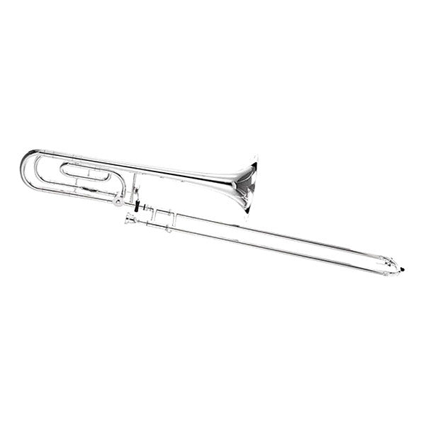 thomann trombones thomann classic tf525 bb/f-tenor trombone with f-attachment - silver