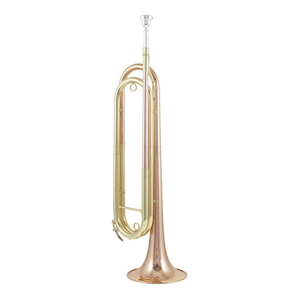 thomann trumpets red lacquered thomann ct-91 eb-cavalry trumpet