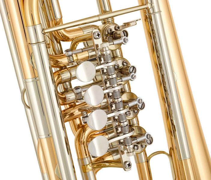 thomann trumpets thomann btr-1100 c- bass trumpet