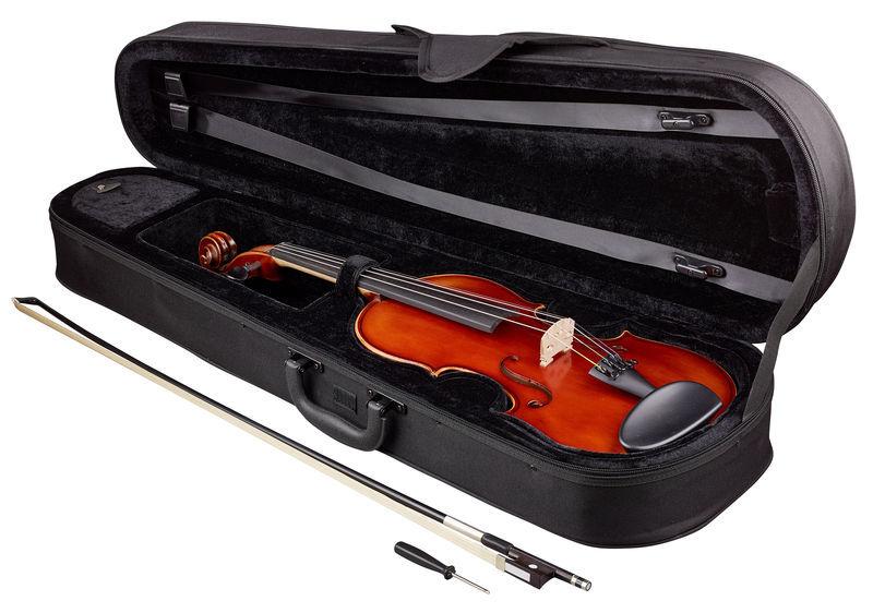 thomann violins thomann scolara scura violin set 4/4