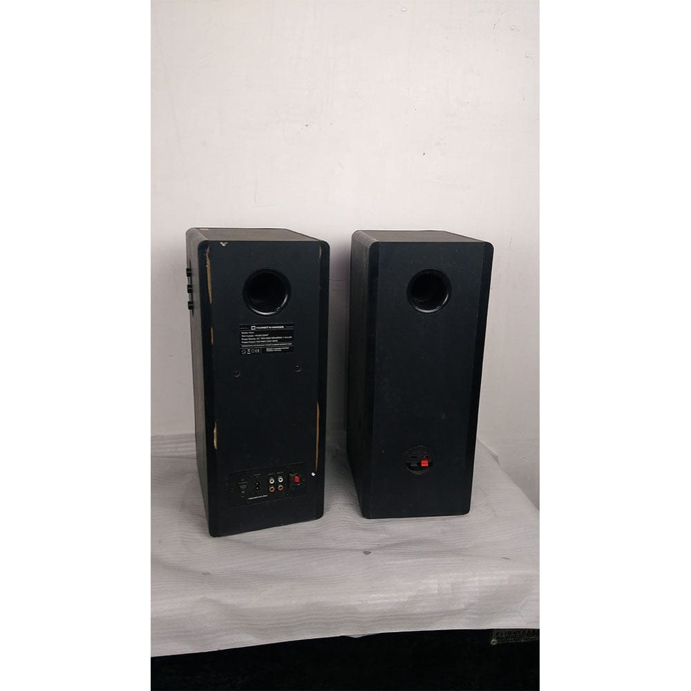 thonet & vander bluetooth speakers thonet and vander hoch bt 2.0 wooden bookshelf bluetooth speaker - open box b stock