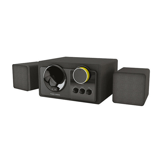 thonet & vander multimedia speakers thonet & vander stil 2.1 wooden multimedia speakers system