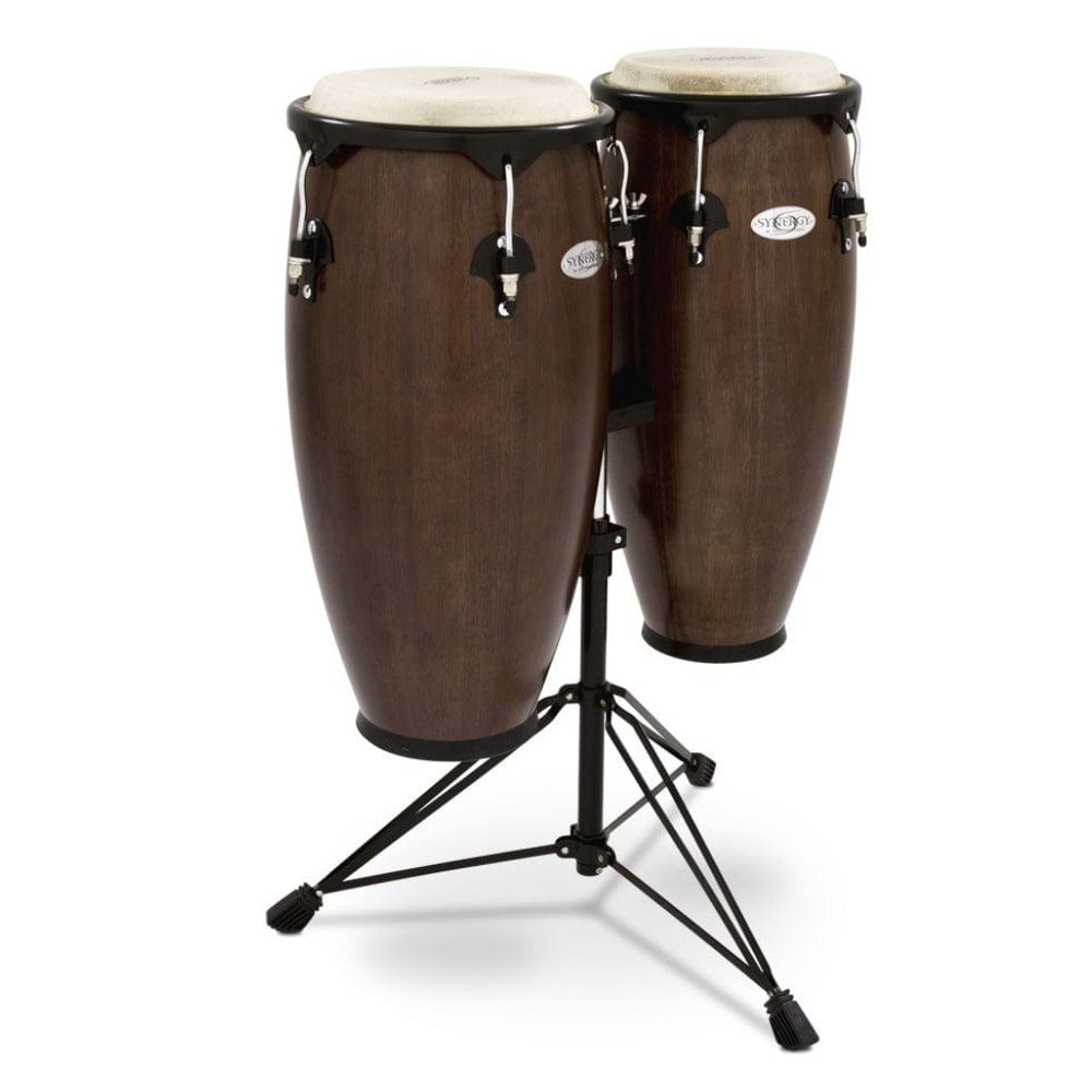 toca congas toca 2300tob synergy wood conga set with stand