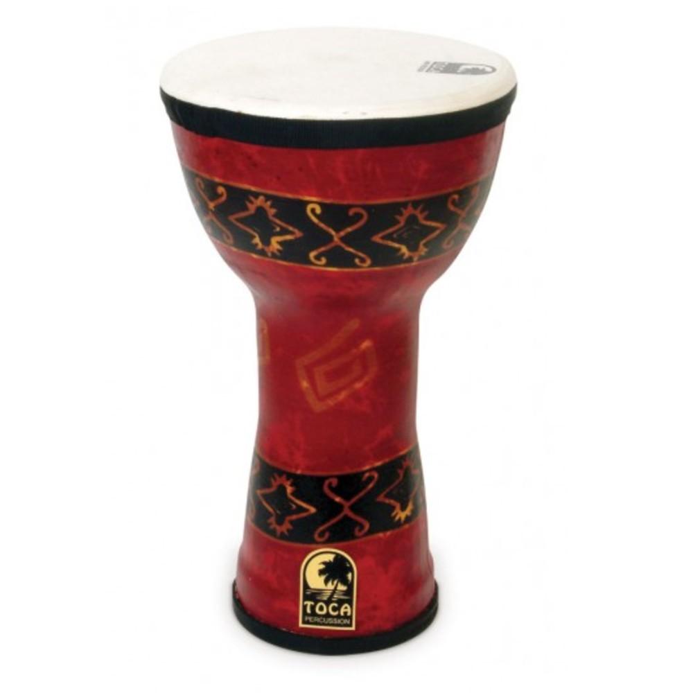toca djembes toca sfdk-9rp 9 inch freestyle doumbek djembe- red