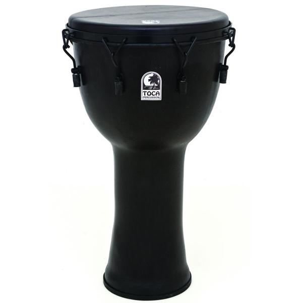 toca djembes toca sfdmx-10bm freestyle black mamba mechanically tuned 10-inch djembe