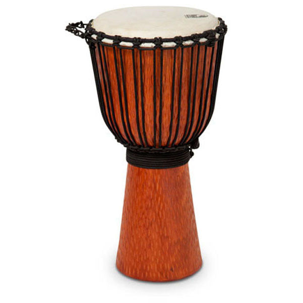 toca djembes toca street series rope tuned wood djembe, large