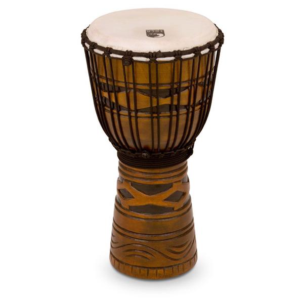 toca djembes toca todj-10am origin series rope tuned wood 10-inch djembe - african mask