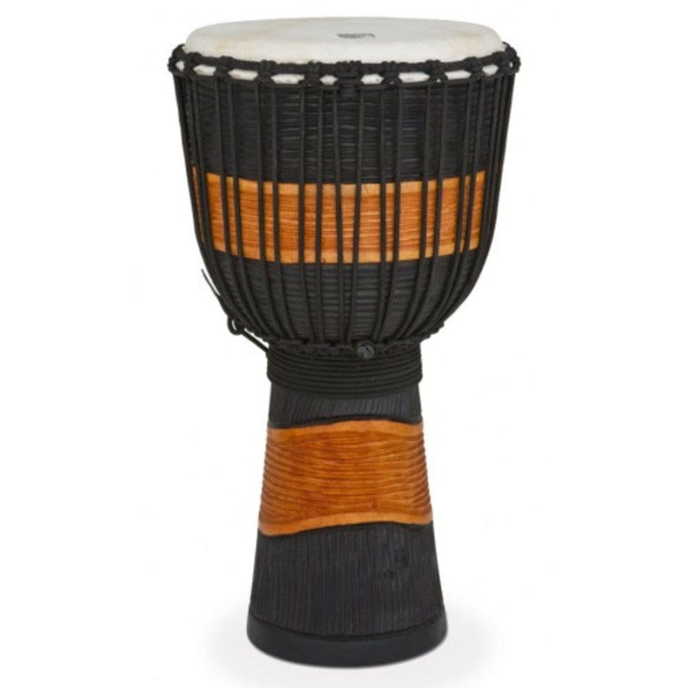 toca djembes toca tssdj-lb street series djembe- brown & black- large