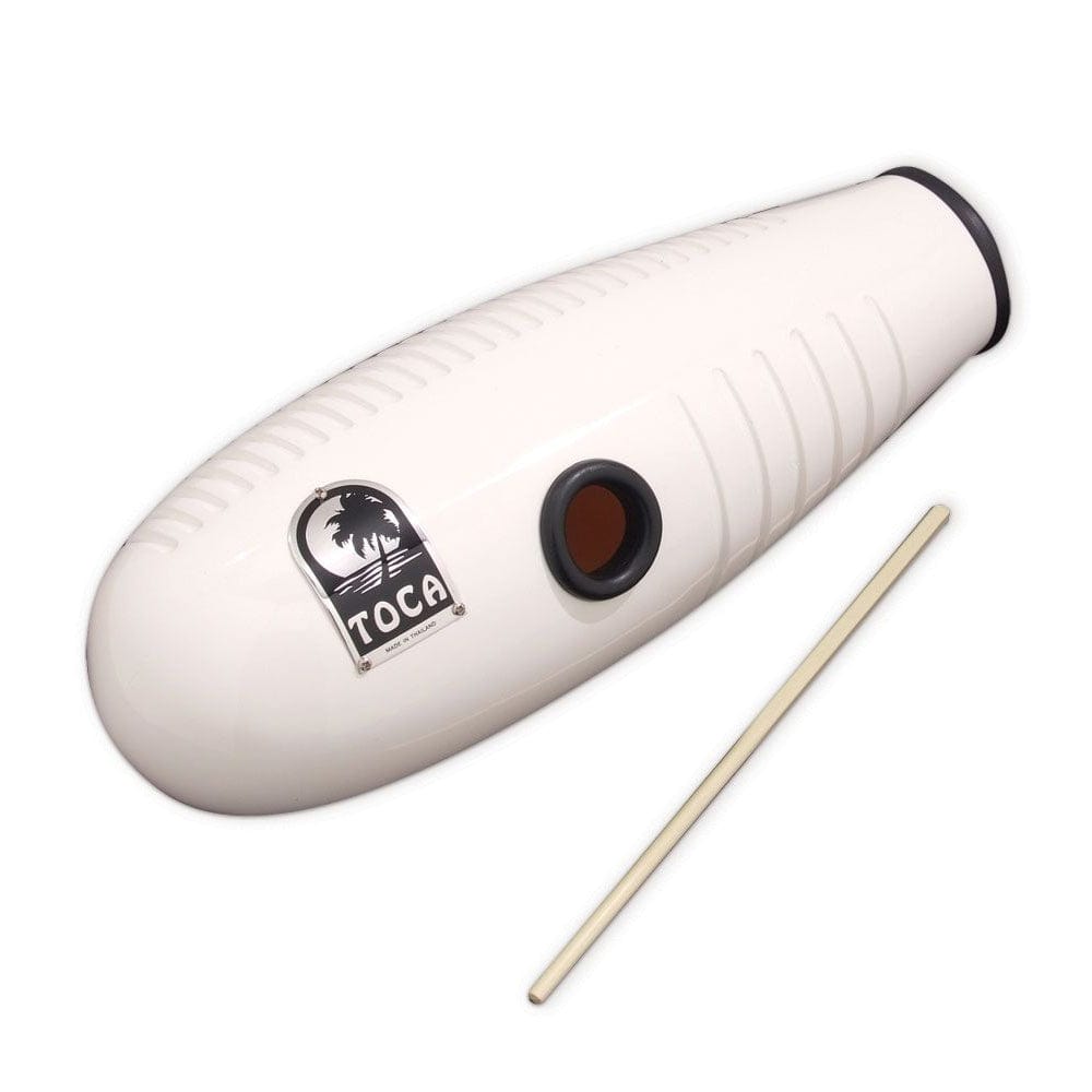 toca guiros white toca percussion t2526 fiberglass guiro