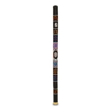 toca wind instruments toca didg-pt bamboo didgeridoo - turtle design
