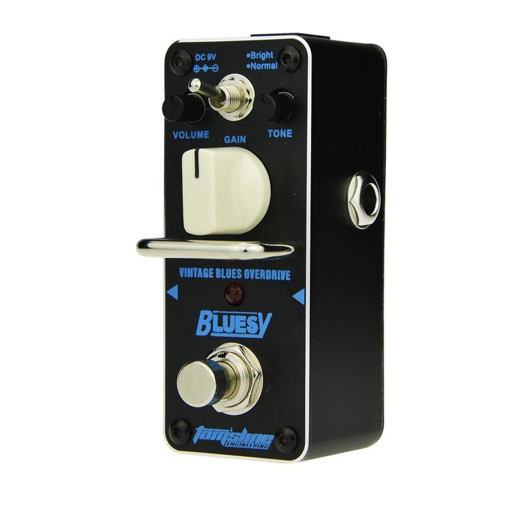 tomsline effect pedals tomsline aby-3 bluesy vintage blues guitar overdrive effects pedal