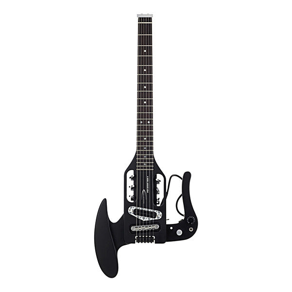 traveler guitars electric guitars traveler guitars pro series mod x light electric guitar - black satin