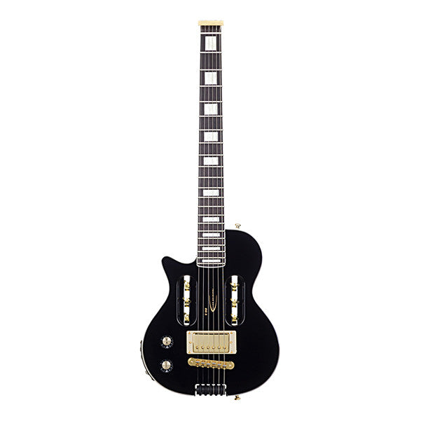 traveler guitars electric guitars traveler guitars traveler eg-1 custom v2 left handed electric guitar - black