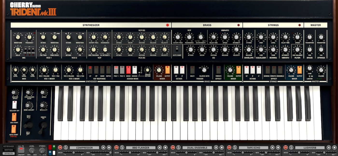 Cherry Audio Trident Synthesizer