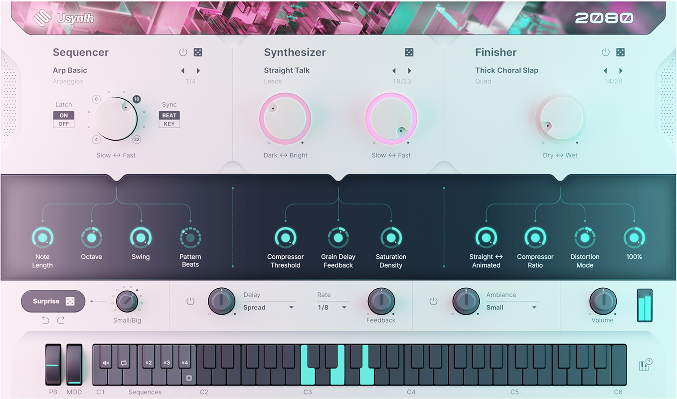 Ujam Virtual Instruments UJAM 2080: Synth Plugin