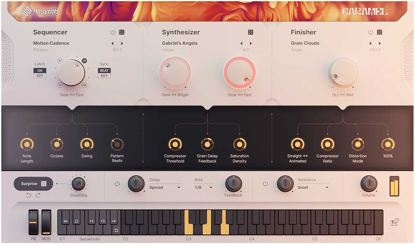 Ujam Virtual Instruments UJAM CARAMEL: Pad Instrument